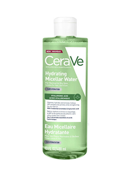 Hyaluronic Acid Moisturizing Make-up Remover Micellar Water 400 ml