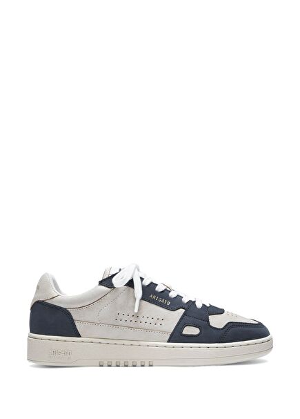 Dice Lo Lacivert Bej Erkek Deri Sneaker