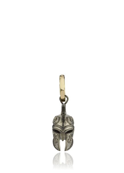 Helmet 14 Carat Gold Men's Charm