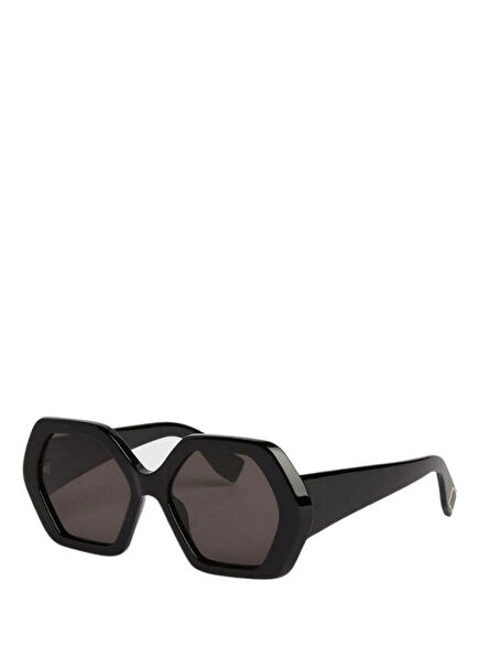 Eirene-Beri015 Siyah Asetat Kadın Güneş Gözlüğü