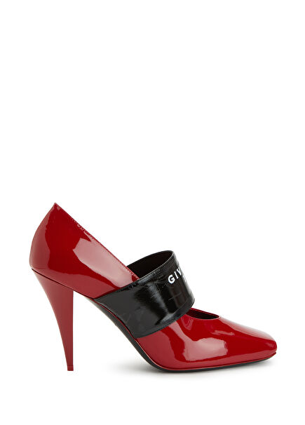 Paris 1952 Kırmızı Rugan Topuklu Ayakkabı