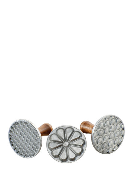 Özel Şekilli Gümüş Kurabiye Baskı Pulları