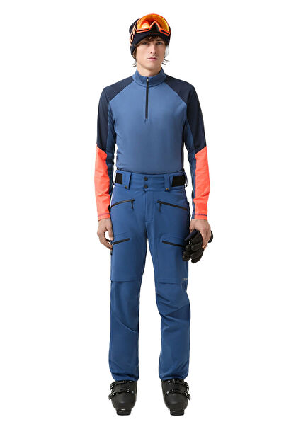 SOLOMUN-T Mavi Erkek Kayak Pantolonu