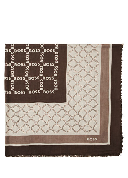 Secular Brown Women's Shawl