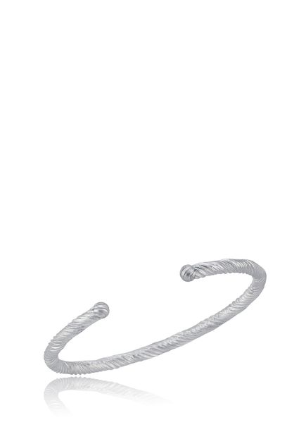 Twist 925 Sterling Silver Men's Bracelet