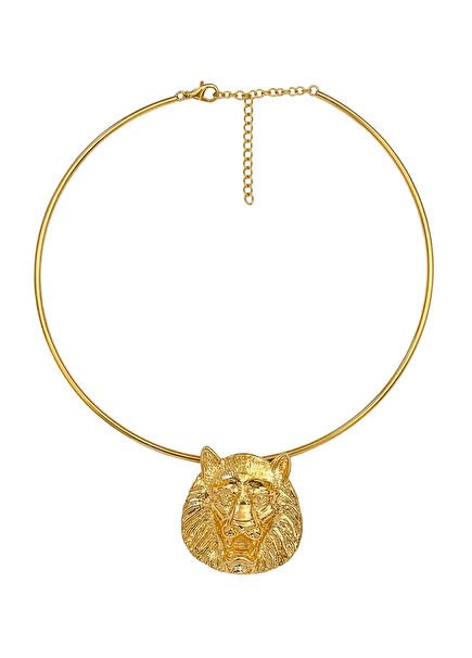 The Leo 22K Gold Plated Unisex Choker Necklace