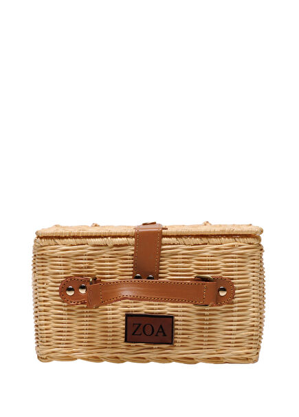 Rattan Small Size Suitcase Basket