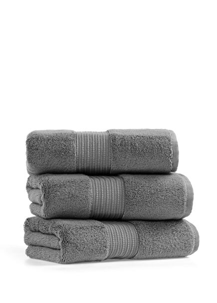 Chicago Fibrosoft® Dark Gray Cotton Single Face Towel 50 x 90 cm
