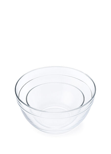 Set of 3 Glass Bowls