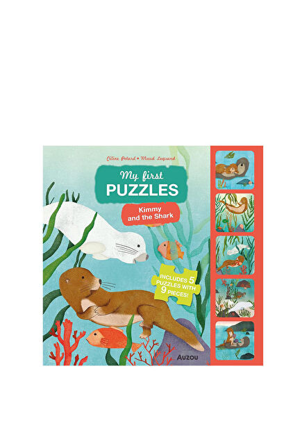 My First Puzzles Kimmy And The Shark Children's Foreign Language Book