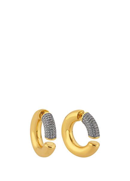 She Glows Women's Gold Plated Earrings