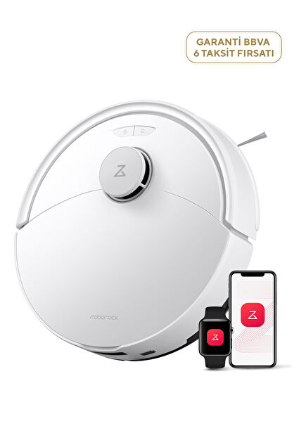 Q8 Max Pro Beyaz Akıllı Robot Süpürge