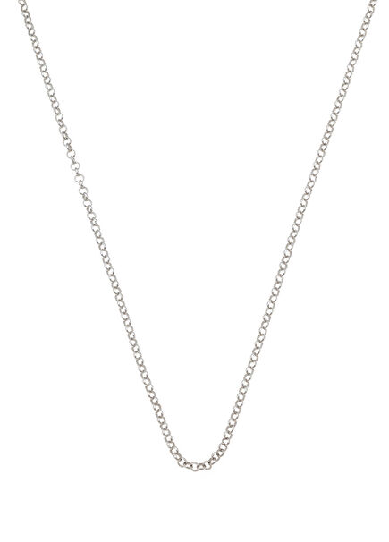Rolo Men's Silver Necklace