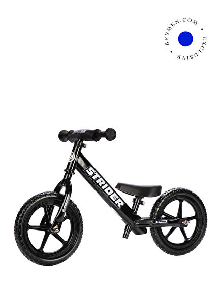 12 Sport Siyah 2 Tekerlekli 18 Ay - 5 Yaş Çocuk Denge Bisikleti