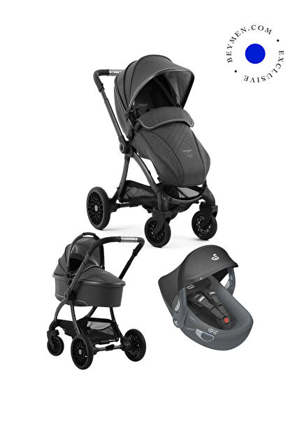 Egg3 Classic Grey 3-in-1 Stroller Set