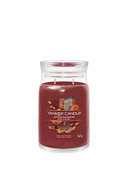Autumn Daydream Red Large Candle