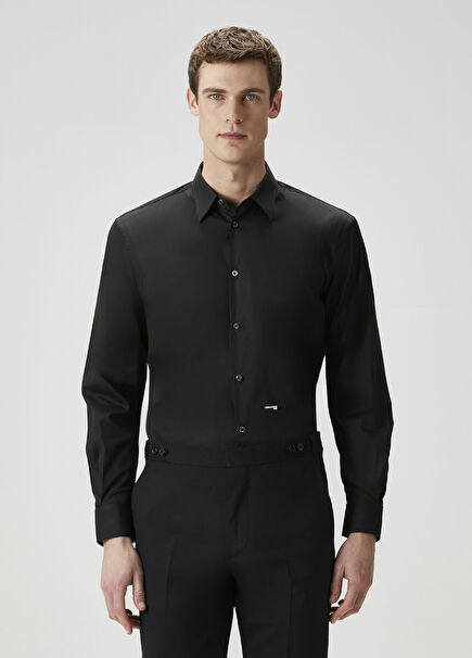 Relax Fit Dan Black Shirt
