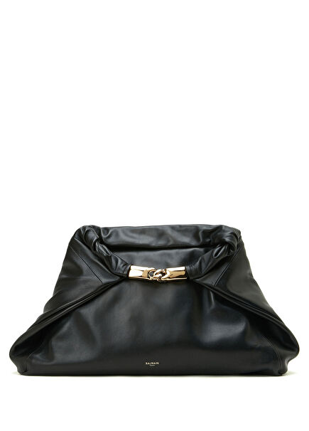 Dinner At 8 Black Women's Leather Handbag
