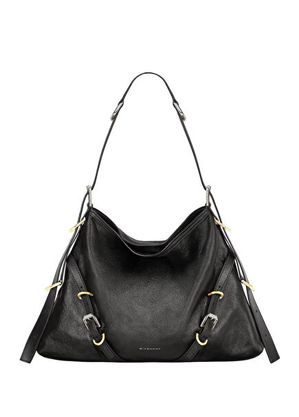 Voyou Medium Black Women's Leather Bag