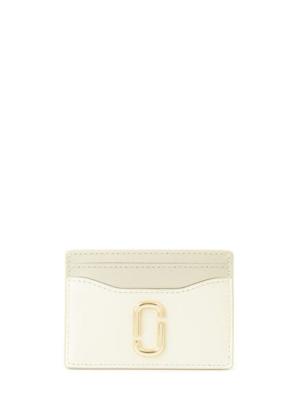 The Utility Snapshot Beige Women Leather Card Case