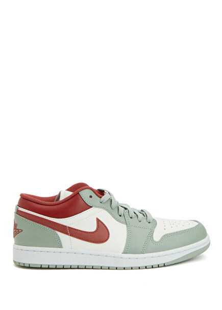 Air Jordan 1 Low Beyaz Erkek Deri Sneaker