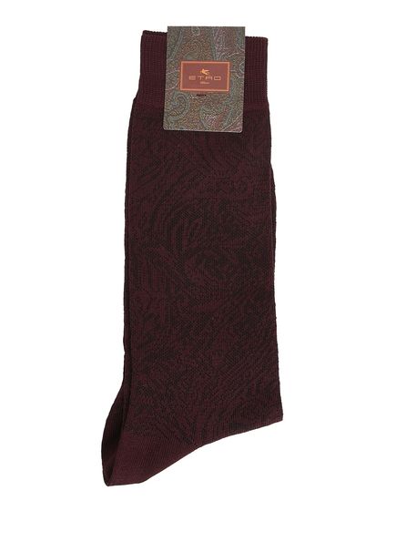 Bordo Erkek Çorap