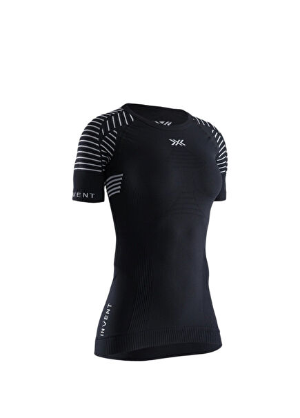 Invent 4.0 LT Shirt SH SL Siyah Kısa Kollu Kadın Spor T-shirt