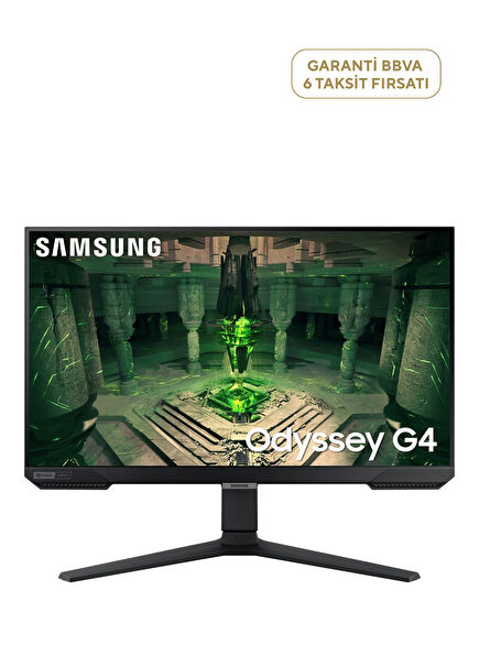 Odyssey G4 25" 1ms GTG 240Hz DP+HDMI FHD HDR10 IPS G-Sync Pivot Gaming Monitor LS25BG400EUXUF