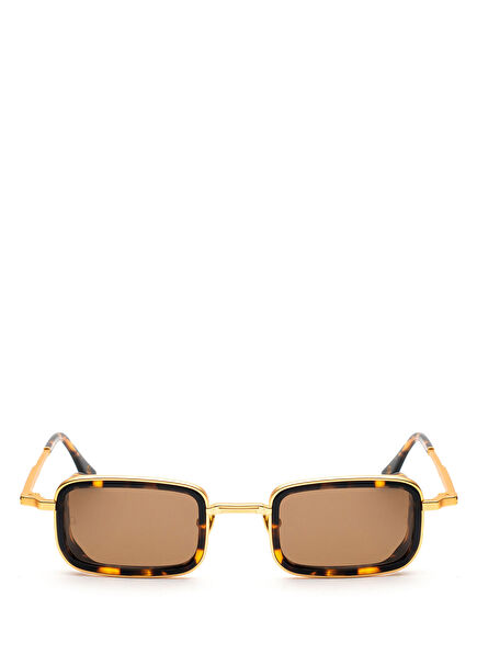Merton Altın Havana Titanyum Unisex Güneş Gözlüğü