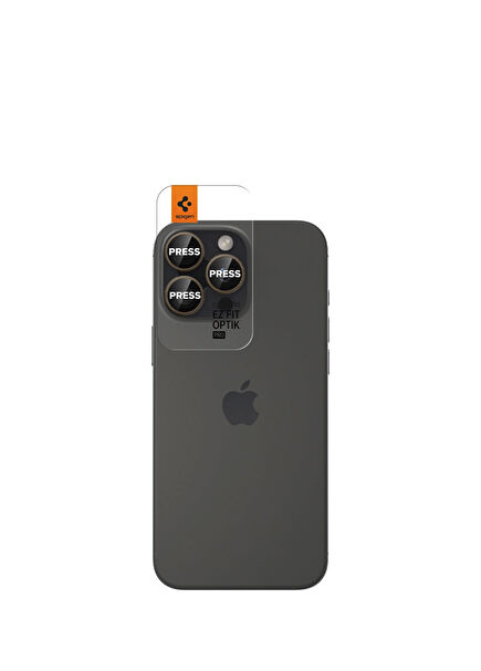 iPhone 16 Pro Max / 16 Pro / 15 Pro Max / 15 Pro / 14 Pro Max / 14 Pro Glas.tR EZ Fit Optical Pro 2-Pack Camera Lens Glass Protector