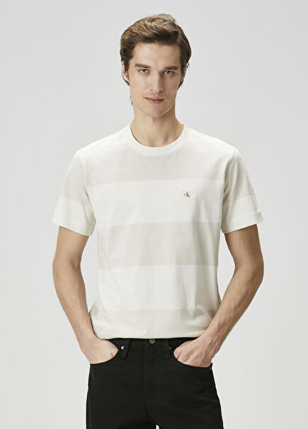 Multi Color Logo Patched T-Shirt