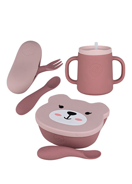 Betsy Bear Boxed Baby Spoon and Fork Set