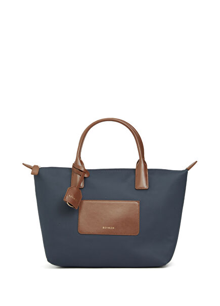 Nyluxe Lacivert Taba Kadın Çanta