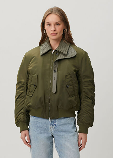 Green Bomber Jacket