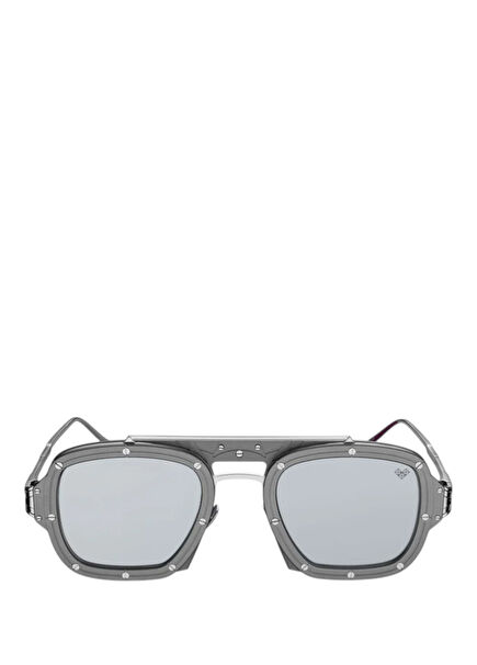 Blaze Silver Titanium Metal Unisex Sunglasses