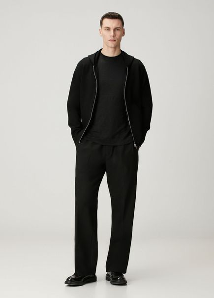 Black Jersey Pants