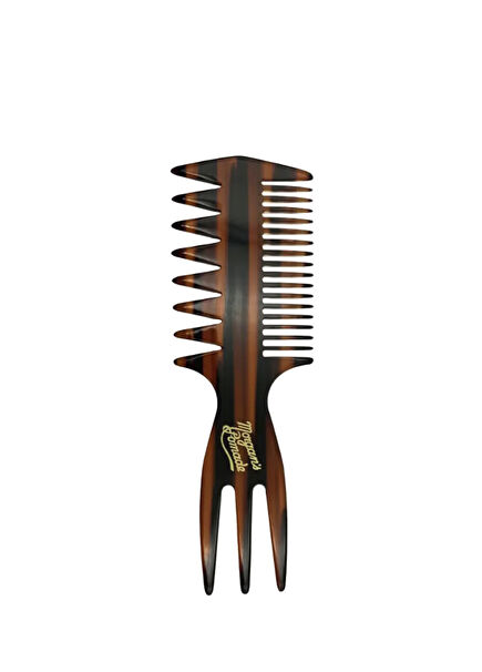  Afro Styling Comb 3 Kademeli Profesyonel Tarak