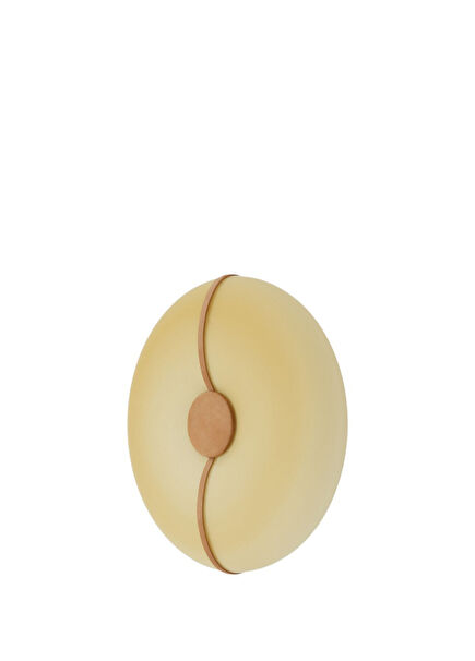Bolina Naturel Cam Led Aplik Plafonyer 35 cm