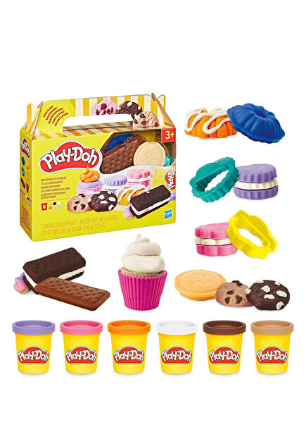 Yiyecek Şekilleri Pastacı Oyun Hamuru Seti