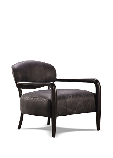 Moose Utter Siyah Deri Berjer