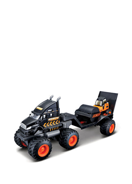 Builder Zone Black Carrier Truck Set