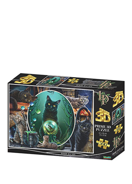 10411 Magic Cats 500 Piece Adult Puzzle