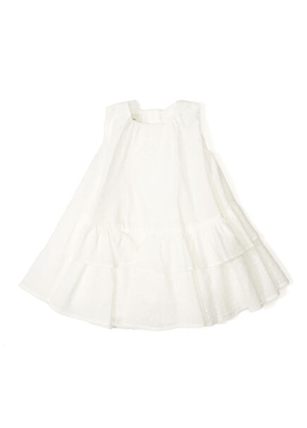 Beyaz Kız Bebek Elbise