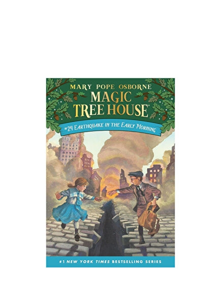 Magic Tree House 24: Earthquake in the Early Morning Çocuk Yabancı Dil Kitabı
