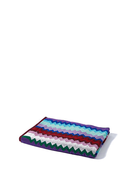 Chantal Multi-Colored Zigzag Pattern Bathroom Rug