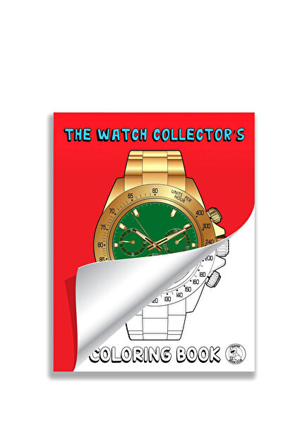 The Watch Collector's Coloring Book Çocuk Boyama Kitabı