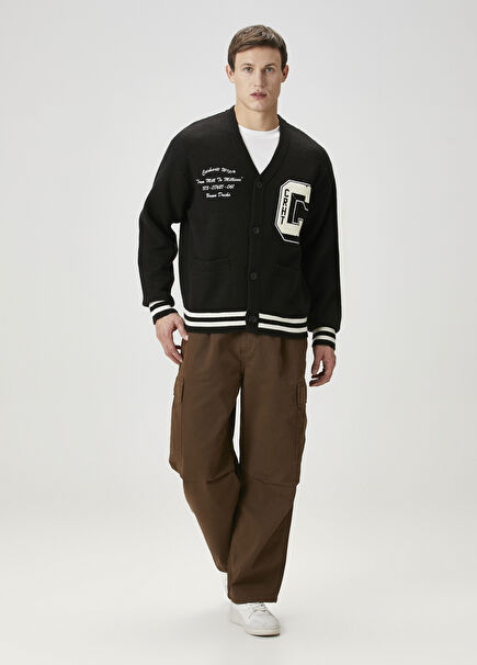 Dark Brown Organic Cotton Pants
