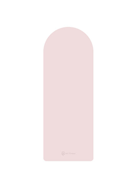 Light Pink Oval Yoga Fitness Mat