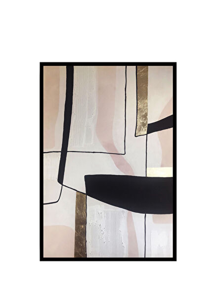 Shiny Canvas No.02 Kanvas Üzeri Akrilik El Yapımı Resim