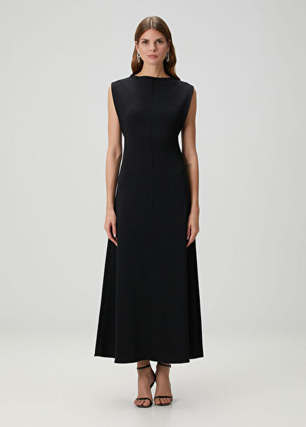 Black Midi Dress